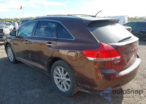 2009 Toyota Venza z USA, uszkodzony, nr VIN 4T3ZE11A19U017940